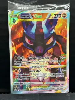 Pokemon Lucario VSTAR SWSH291 SWSH: Sword & Shield Promo Cards Holo - Image 1