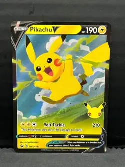 Pikachu V SWSH143 SWSH: Sword & Shield Promo Cards Holo - Image 1