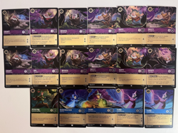 Disney Lorcana - Wilds Unknown - 225 CARD FOIL MEGA LOT - C/UC + R + SR! - Image 2
