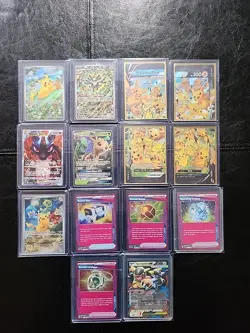 Random Pokemon Card Lot 14 Cards Promos Rare Pack Fresh - Image 1