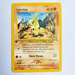 Larvitar 70/105 Pokemon TCG 1st Edition Neo Destiny NM Vintage 2002 Card - Image 2