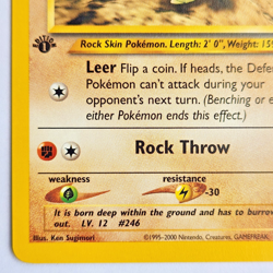 Larvitar 70/105 Pokemon TCG 1st Edition Neo Destiny NM Vintage 2002 Card - Image 5