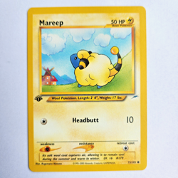 Mareep 75/105 Pokemon TCG 1st Edition Neo Destiny NM Vintage 2002 Card - Image 2