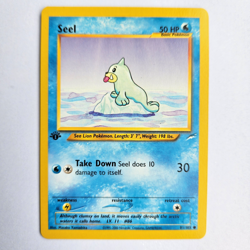 Seel 81/105 Pokemon TCG 1st Edition Neo Destiny NM Vintage 2002 Card - Image 2