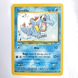 Totodile 80/111 Pokemon TCG Neo Genesis NM Vintage 2000 Card - Image 2