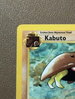 Kabuto Pokemon Card 1st Edition. LP Fossil Set 50/62 Common TCG 1999 WOTC - Image 2