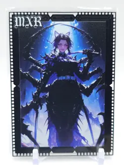 Goddess Story - Black Metal Waifu Card - Shinobu Kocho - NUMBERED 075/100 - Image 1