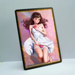 D.VA Waifu Anime Card LIMITED 1/1 Custom TCG Holo Goddess Story ACG T15377 - Image 2