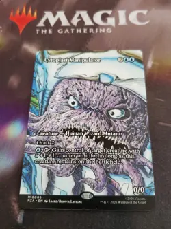 Mtg. Cytoplast Manipulator. Borderless. Teenage Mutant Ninja Turtles. Pack Fresh - Image 1