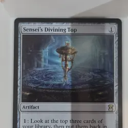 Magic: The Gathering Sensei's Divining Top Eternal Masters Rare Artifact 232/249 - Image 1