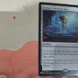 Magic: The Gathering Sensei's Divining Top Eternal Masters Rare Artifact 232/249 - Image 2