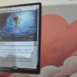 Magic: The Gathering Sensei's Divining Top Eternal Masters Rare Artifact 232/249 - Image 3