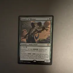 MTG Fanatic of Rhonas Creature 0152 Rare Modern Horizons 3 - Image 1