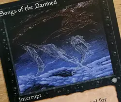 X 1 Songs of the Damned LP Ice Age MTG Magic The Gathering - Image 1