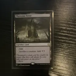 Phyrexian Tower MTG Jumpstart #493 Rare Legendary Land (Regular) - Image 1