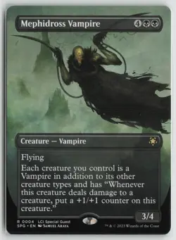 Mephidross Vampire (Borderless) LP 4 Special Guests Magic: The Gathering - Image 1