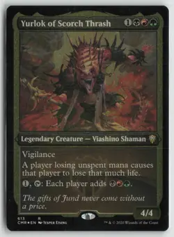 Yurlok of Scorch Thrash (Foil Etched) LP 613 Commander Legends MTG - Image 1