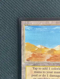 Desert LP Arabian Nights ARN Land MTG Magic The Gathering WOTC Colorless Vintage - Image 3