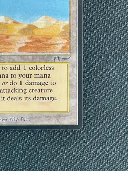 Desert LP Arabian Nights ARN Land MTG Magic The Gathering WOTC Colorless Vintage - Image 5