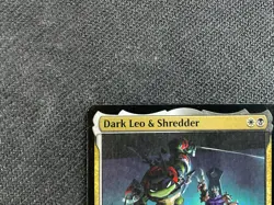 Dark Leo & Shredder NM LP MTG TMT EN Magic The Gathering 2026 WOTC TMNT M 0142 - Image 3