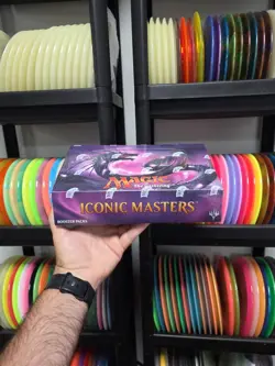 MTG Magic The Gathering ICONIC MASTERS Sealed Booster Box English 630509571857 - Image 1