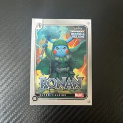 Ronan #85 : Pokemon Pikachu Cosplay : Marvel Hero’s & Villains : Base Holo - Image 1