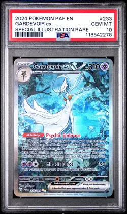2024 POKEMON PAF EN-PALDEAN FATES SPECIAL ILLUSTRATION RARE GARDEVOIR EX PSA 10 - Image 1