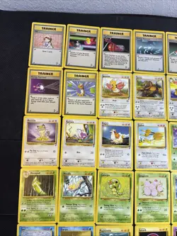 Pokemon Base Set 2 Lot Set Pokemon Collection x34 Vintage MP/HP - Image 2