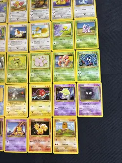 Pokemon Base Set 2 Lot Set Pokemon Collection x34 Vintage MP/HP - Image 4