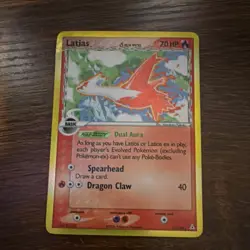 Pokemon Latias (Delta Species) 11/110 Holon Phantoms Holo Rare 70 HP Dragon Claw - Image 1