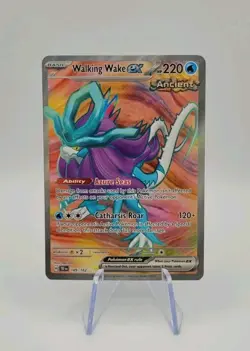 Pokemon TCG: Walking Wake ex 189/162 Ultra Rare - Temporal Forces - NM - Image 1