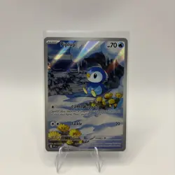 Pokemon TCG Piplup 98/94 Phantasmal Flames Illustration Rare - Pristine - Image 1