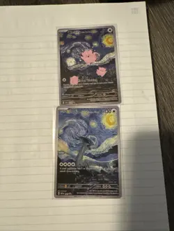Pokemon Lugia With The Starry Night Custom Made Fan Art Non-Holo - Image 1