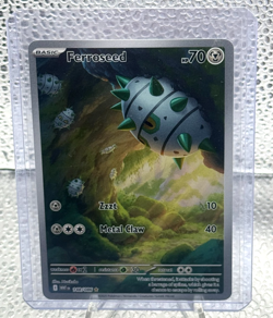 Ferroseed 148/086 SV Pokemon TCG White Flare Secret Rare Holo NM - Image 1