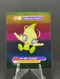 Pokemon Celebi Set of 5 - Celebi #251 Peru/NON-TCG Sticker Set - Image 4