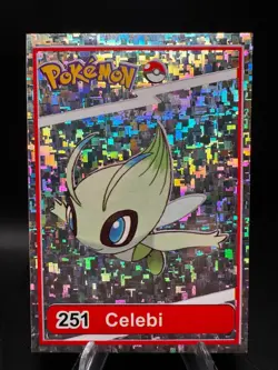 Pokemon Celebi Set of 5 - Celebi #251 Peru/NON-TCG Sticker Set - Image 5