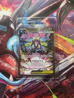 Pokemon TCG- Mega Zygarde ex 120/088 Special Illustration Rare Perfect Order SIR - Image 1