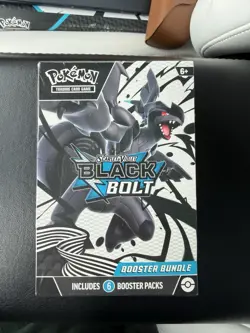 Pokemon TCG Scarlet & Violet - Black Bolt Booster Bundle - Factory Sealed - Image 1