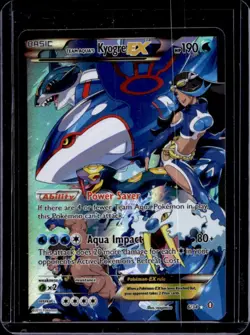 2015 Pokemon XY Double Crisis Team Aqua's Kyogre #6 - Image 1