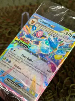 *SEALED* GLACEON ex 026/131 Surprise Box STAMPED ~ Pokemon: Prismatic Evolutions - Image 5