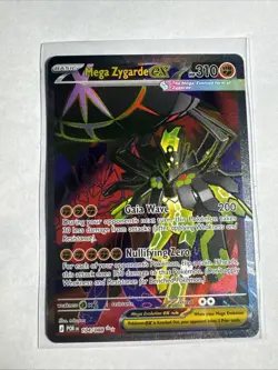 1x Mega Zygarde ex # 104/088 Pokemon Perfect Order Ultra Rare NM - Image 1