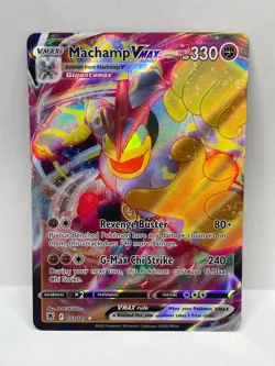 Pokemon TCG Astral Radiance Machamp VMAX 73/189 Ultra Rare - Image 1