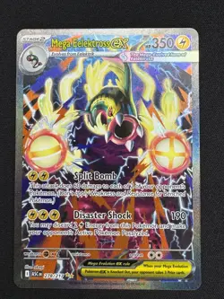 Pokemon Mega Eelektross ex SIR 278/217 Holo ME Ascended Heroes NM - Image 1