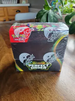 Pokemon Mega Evolution Perfect Order Booster Box Sealed - Image 1