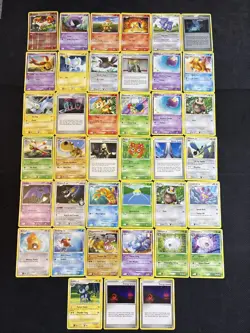 Pokemon Lot Diamond And Pearl Platinum DP Base Victors Arceus x39 MP/HP - Image 1