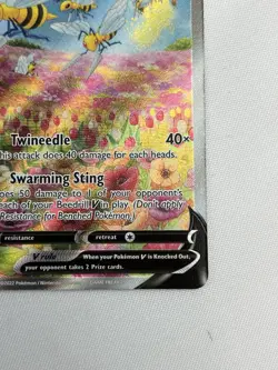 Pokemon TCG Beedrill V Alternate Art Astral Radiance 161/189 NM Condition - Image 5