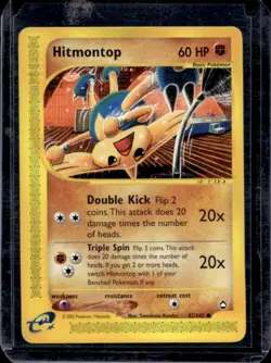 2003 Pokemon Aquapolis Hitmontop #82/147 - Image 1