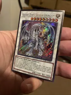Azure-Eyes Silver Dragon LCKC-EN066 SECRET RARE Unlimited NM! +Bonus FREE SHIP! - Image 3