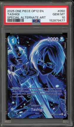 One Piece CCG Tashigi Special Alternate Art OP06-050 PSA 10 Gem Mint - Image 1