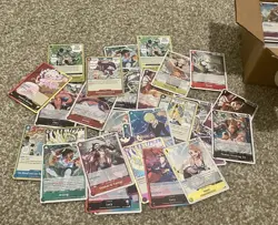 One Piece TCG Lot Rares, Leaders, UC, bulk COMMONS - Image 1